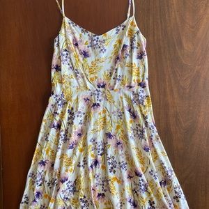 Old Navy Fit and Flare Patterned Dress